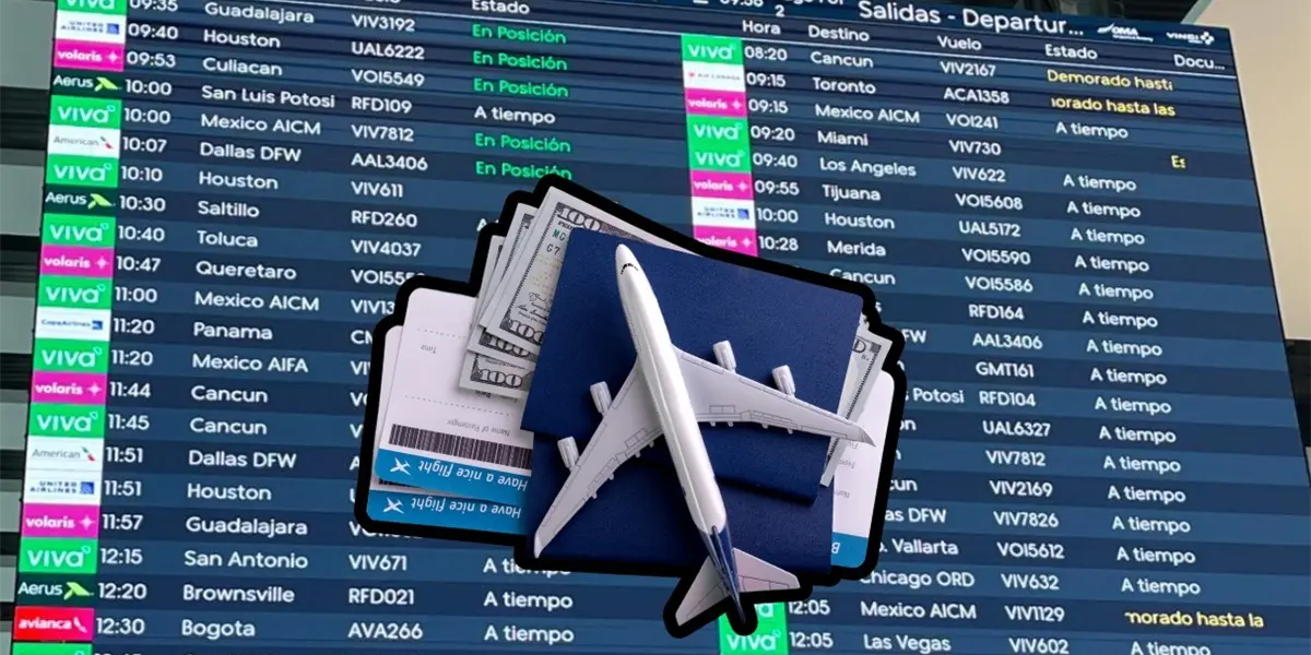 Revisa el estatus de los vuelos en el Aeropuerto Internacional de Monterrey este 20 de febrero y su alta afluencia.