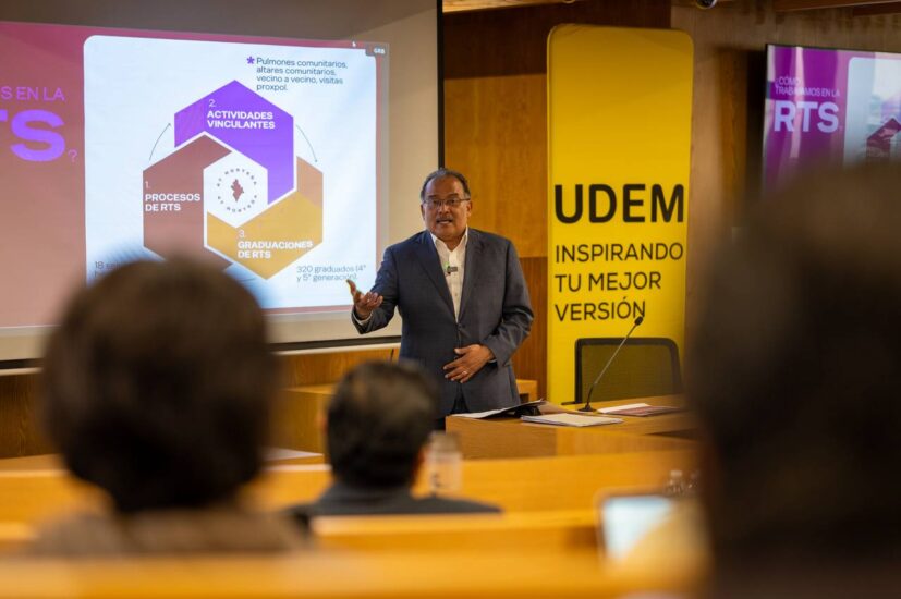 El modelo de Andrés Mijes promueve la convivencia y la reconstrucción del tejido social en la Universidad de Monterrey.