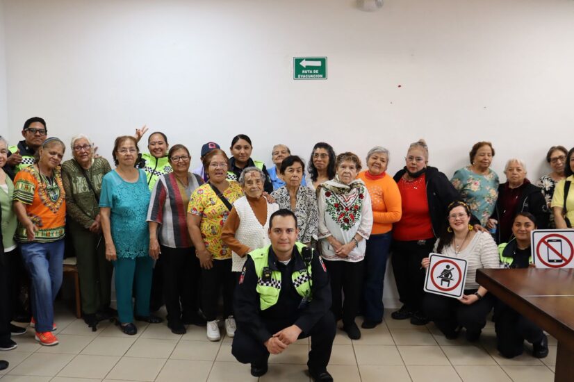 La capacitación sobre movilidad vial en San Pedro busca proteger a los adultos mayores en sus desplazamientos.