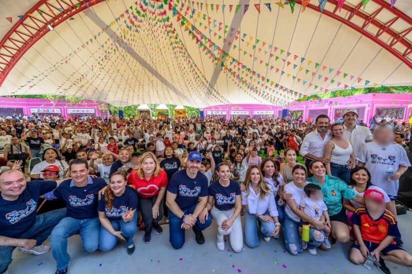 Adrián de la Garza lidera jornada recreativa en el Parque España