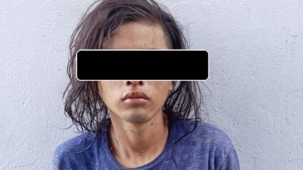 Joven de 20 años fue arrestado por amenazar a una mujer, mostrando resistencia a la autoridad en Torreón.