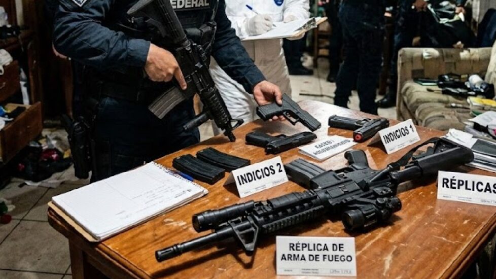 Un operativo en Torreón resultó en la detención de un hombre y el aseguramiento de réplicas de armas de fuego.