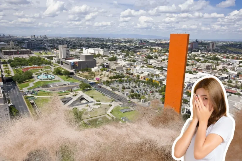 Se pronostican tolvaneras en Monterrey debido a fuertes vientos del frente frío número 40. Conoce los detalles.