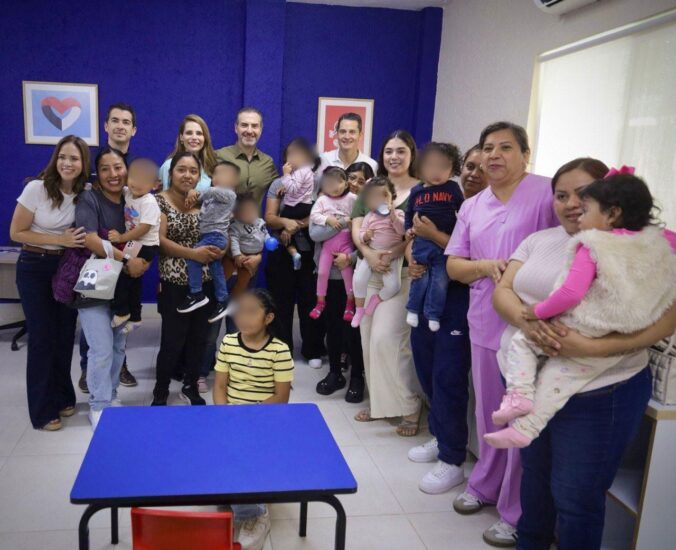 Adrián de la Garza presenta remodelación del Centro DIF Monterrey