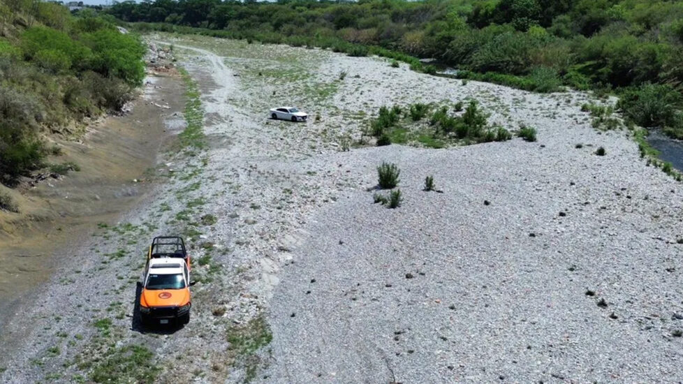 La localización de un cuerpo en el río Santa Catarina genera conmoción en la comunidad de Guadalupe