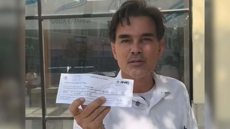 Pato Zambrano se postula para la alcaldía de Santa Catarina