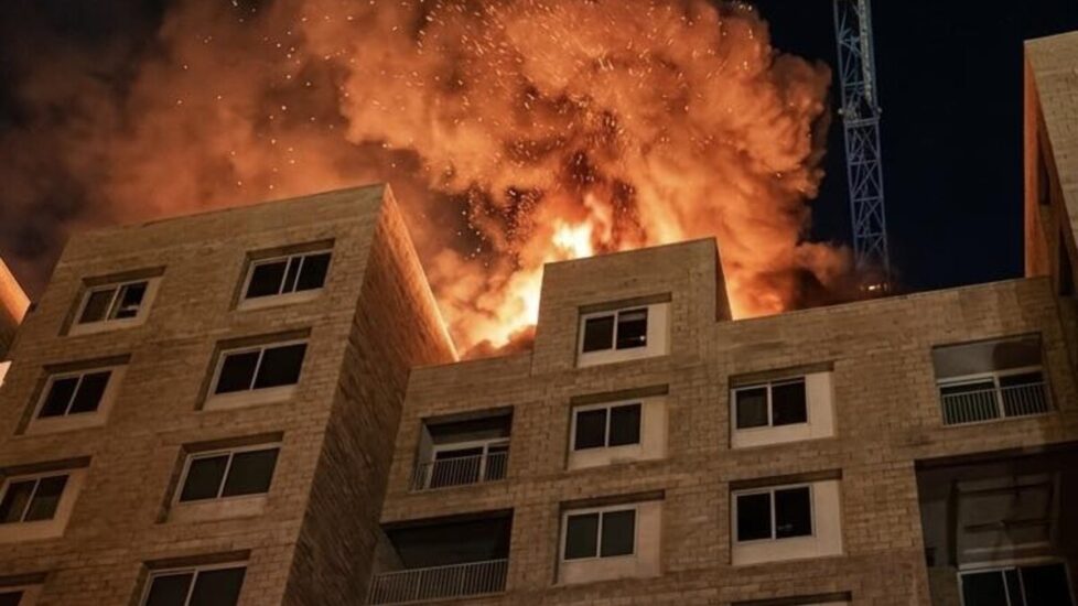 Un incendio en construcción en Arboleda San Pedro genera movilización de cuerpos de seguridad y auxilio de emergencia.