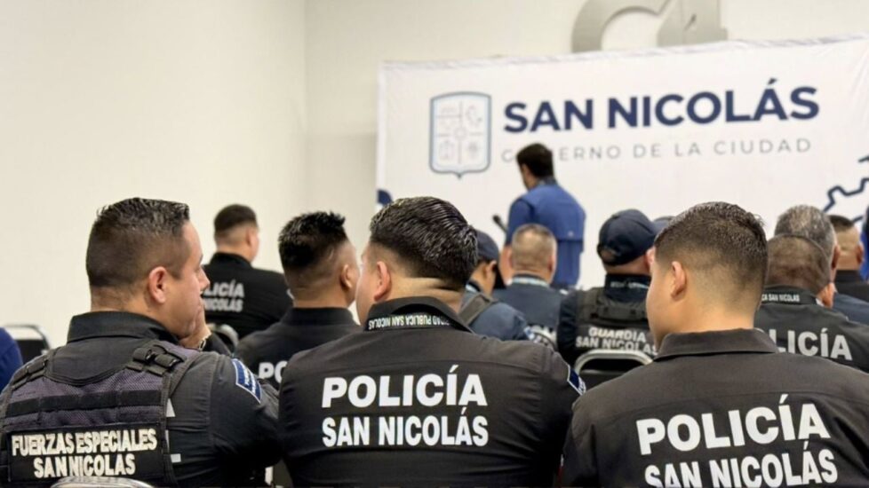 San Nicolás fortalece su cuerpo de policía con 700 elementos contratados