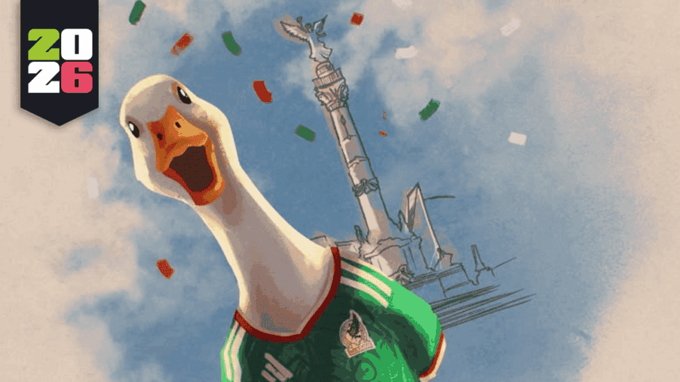 Conozca a Merlín, el pato que ha conquistado las redes apoyando a la selección mexicana en el Mundial 2026.