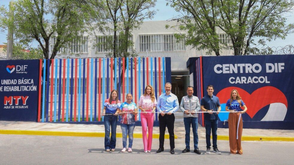 Inaugura DIF Monterrey nueva unidad de rehabilitación en El Caracol