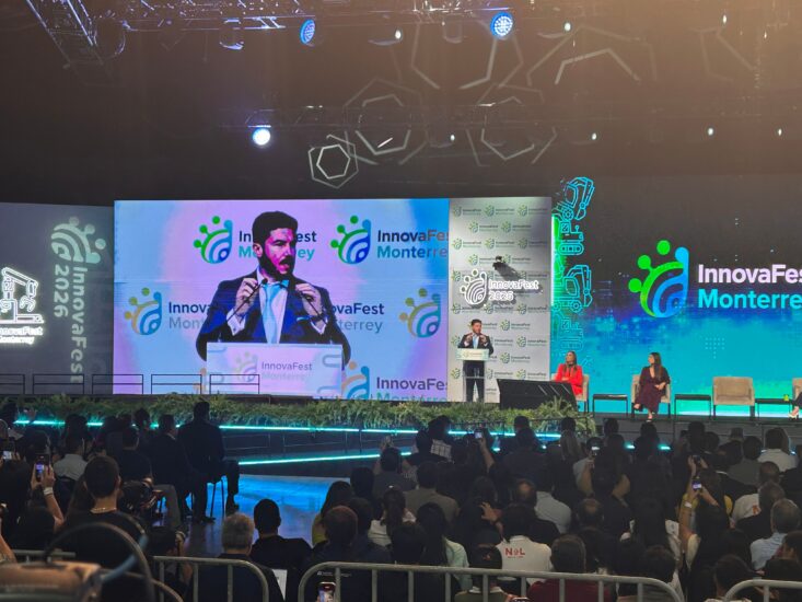 Inauguración de Innovafest con el gobernador Samuel García