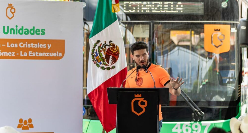 Samuel García presenta modernización del transporte en Cuenca Sur